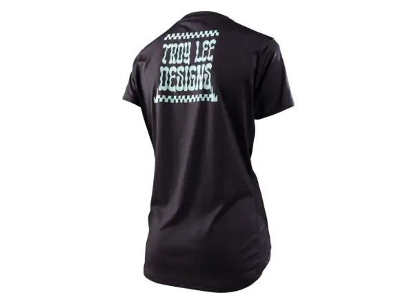 Troy Lee Designs Lilium Damen-Trikot Kurzarm Micayla Gatto Schwarz