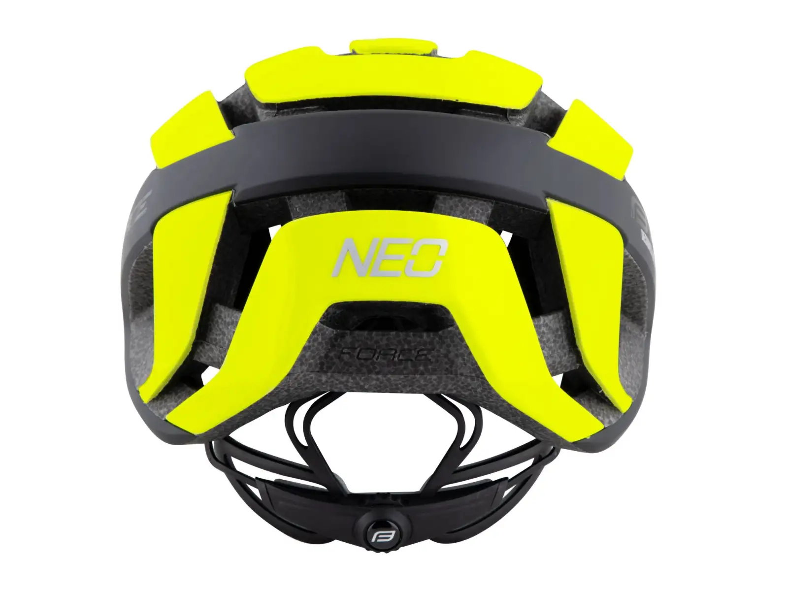Force Neo Fahrradhelm in Neonfarben/Schwarz