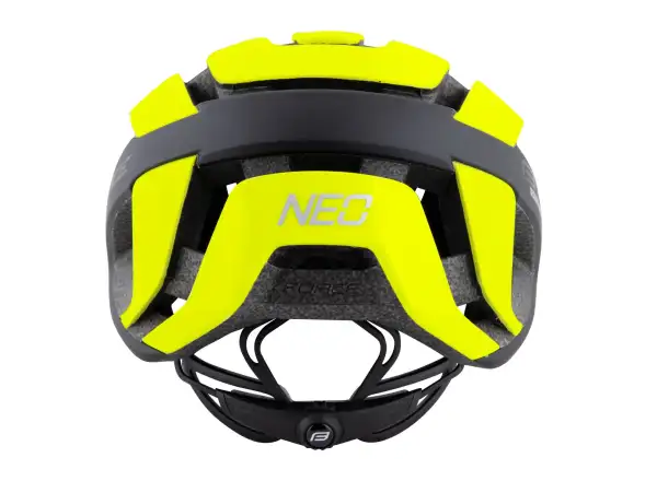 Force Neo Fahrradhelm in Neonfarben/Schwarz