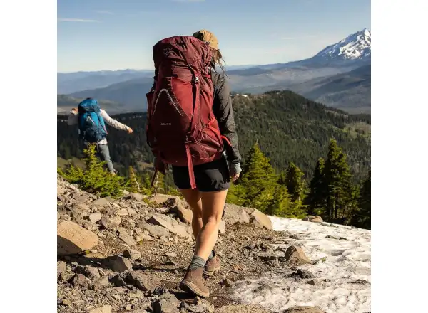 Osprey ATMOS AG LT 65 Rucksack Night shift/scoria blue L/XL