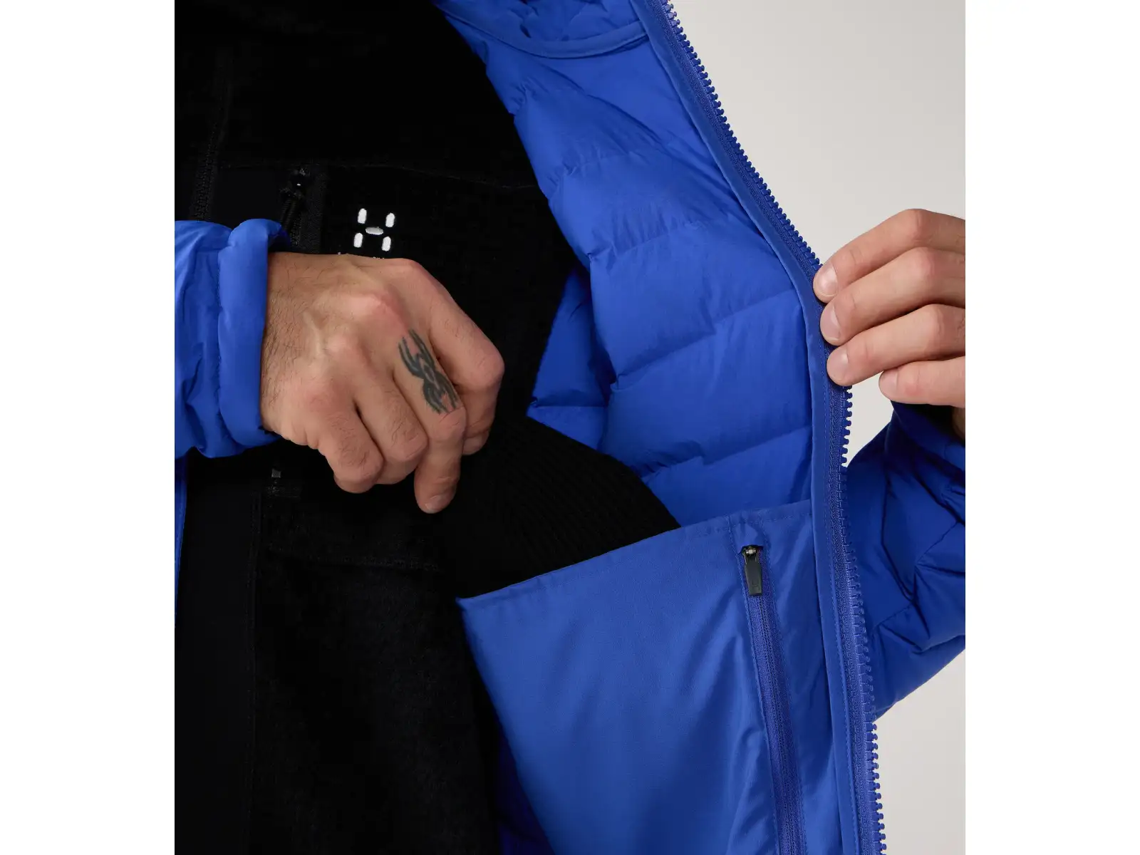 Haglöfs Spitz Down Herrenjacke Northern Blue