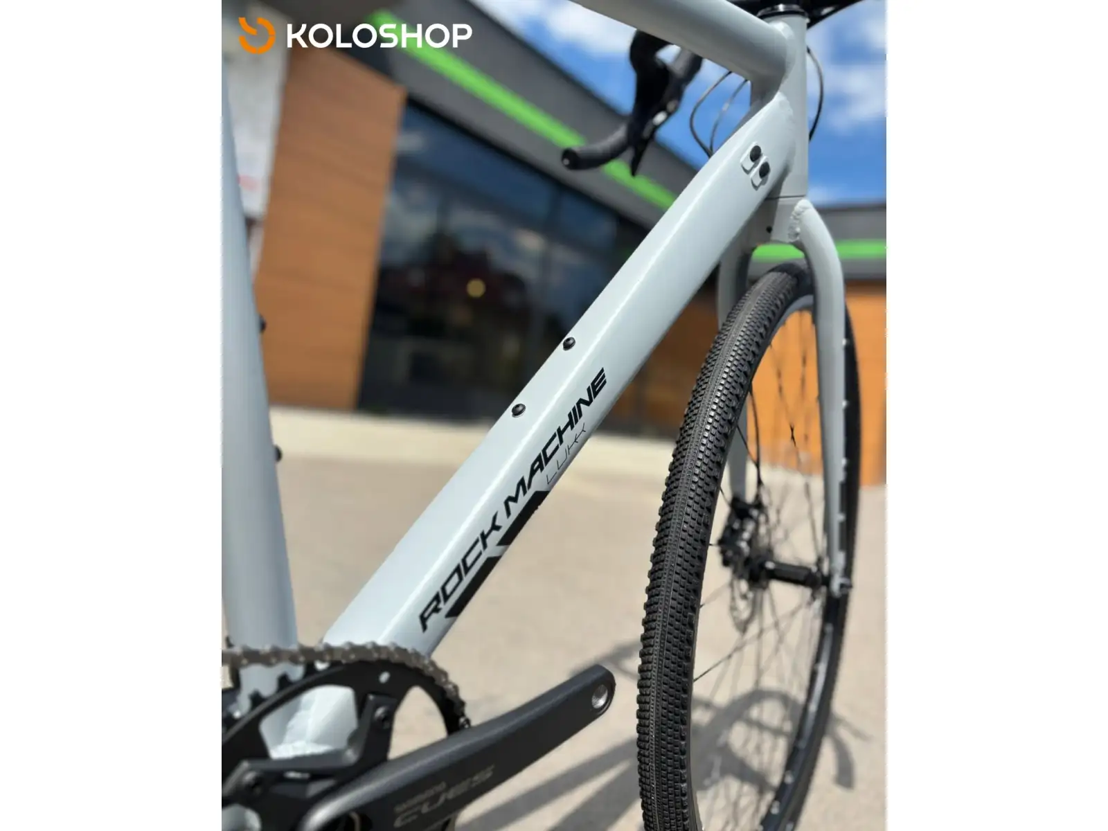 Rock Machine Lukk 50 Gravelbike Matte Limerock Grey