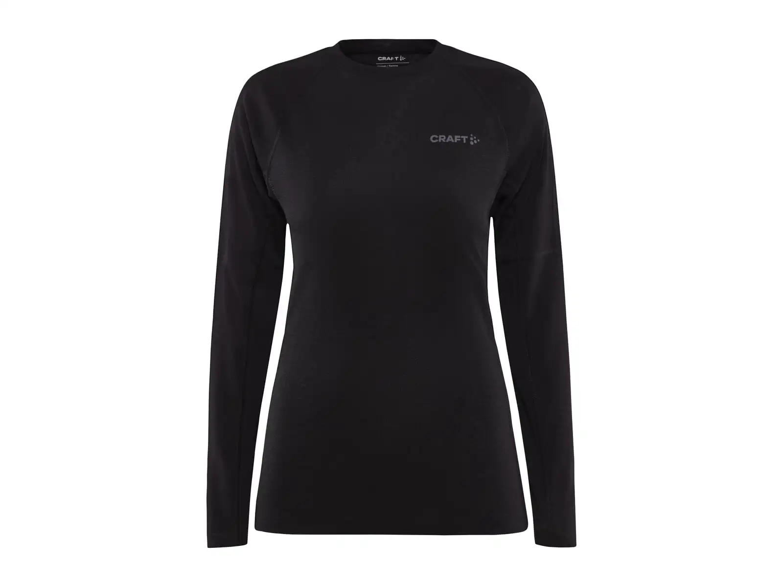 Craft ADV Wool Merino Damen Langarmshirt Schwarz