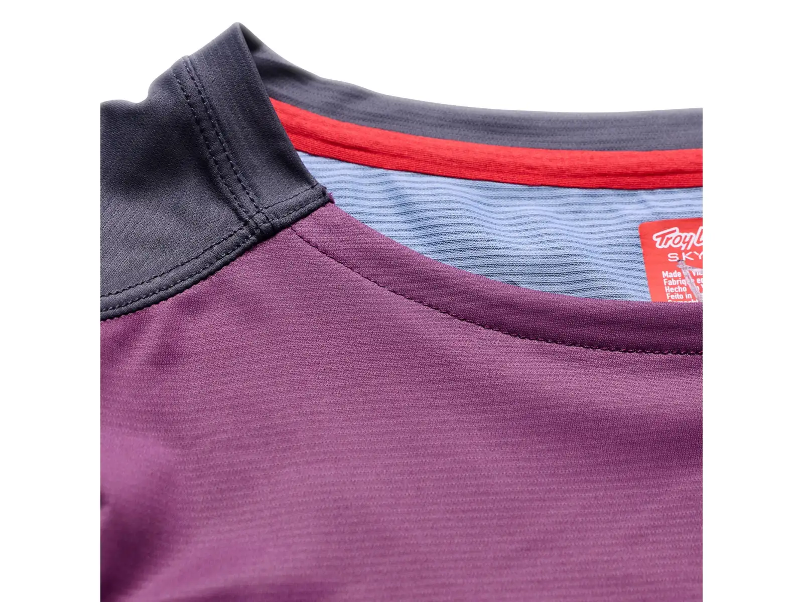 Troy Lee Designs Skyline Pro Herrentrikot kurzer Ärmel Fangs Sangria