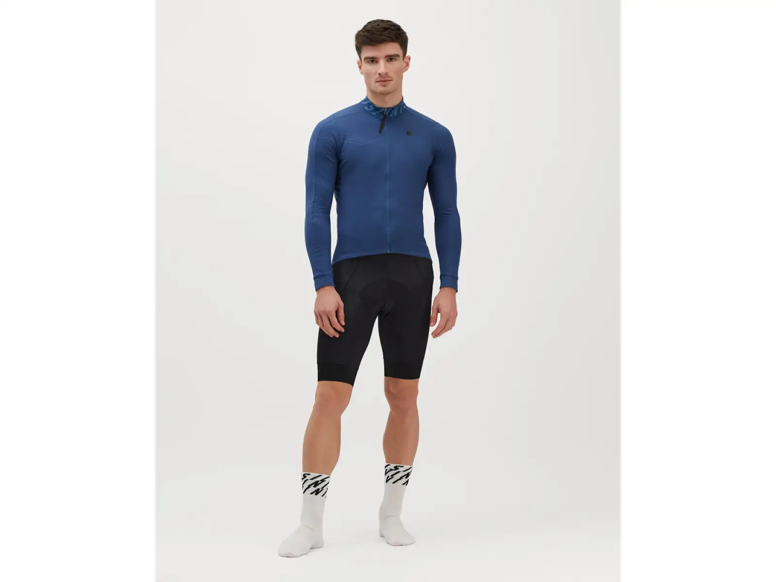 Silvini Varano Herrentrikot Langarm Navy/Blau