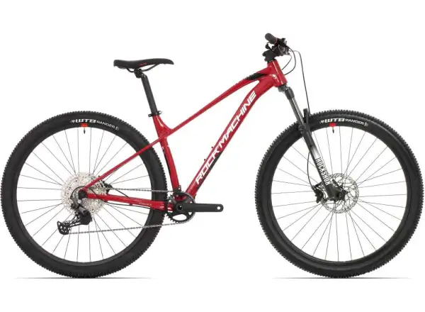 Rock Machine Torrent 70 29 Mountainbike in Gloss Rot/Weiß/Schwarz.
