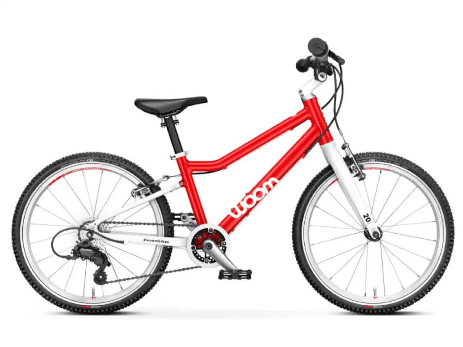 Woom 4 Rot 20 Kinderfahrrad