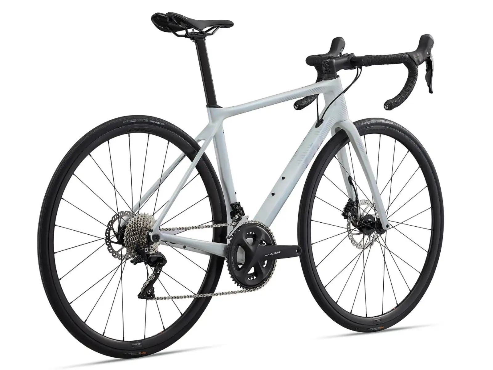 Liv Langma Advanced 2 Disc Rennrad Einhorn Weiß