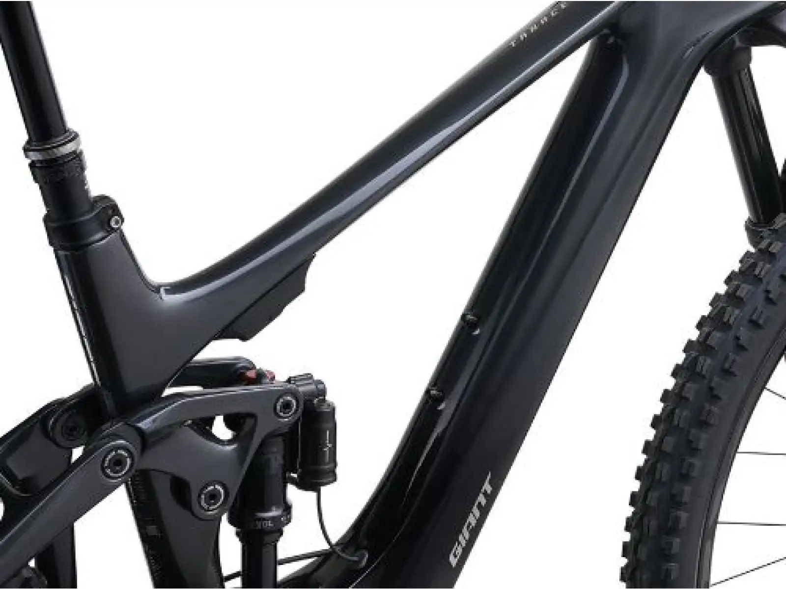 E-Mountainbike Giant Trance X Advanced E+ EL, Gunmetal Black