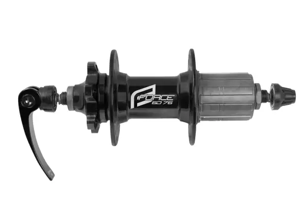 Force 6D-76 Hinterradnabe 36 Löcher Black