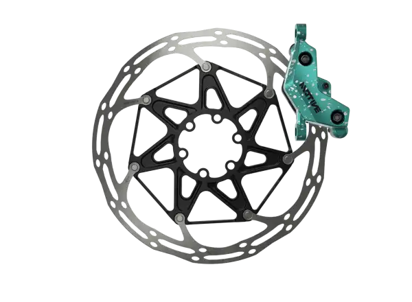 Sram Motive Ultimate Stealth Teal Splatter Expert Kit Satz Scheibenbremsen