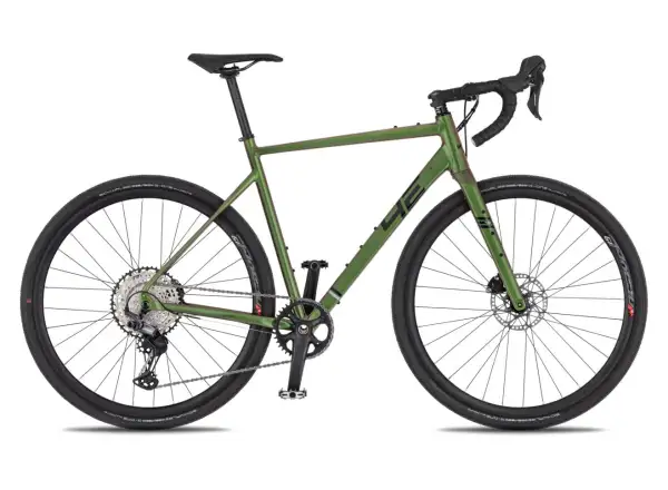 4Ever Gromvel Race Gravelbike Green dragon