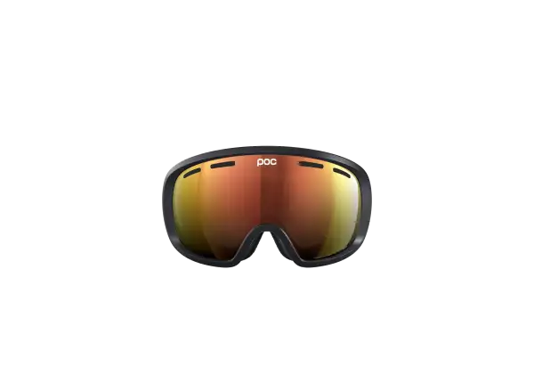 POC Fovea Skibrille Uranium Black/Partly Sunny Orange