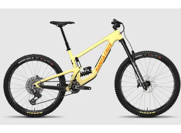 Santa Cruz Nomad 6 CC MX X0 AXS Coil Vollgefedertes Fahrrad Gelb