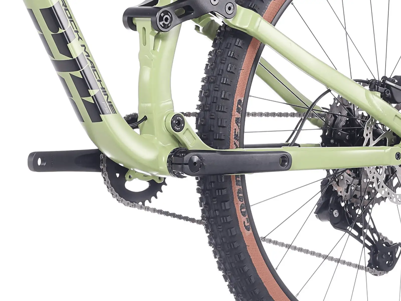 Rock Machine Blizz FS 50-27 Mountainbike Matte Jade Green