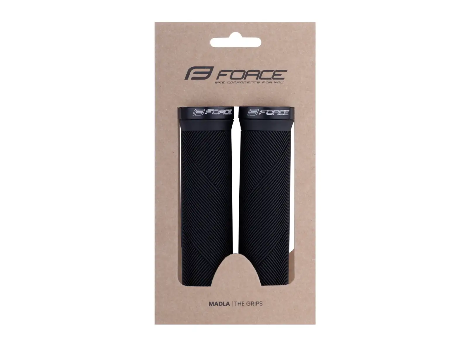 Force Grip Gummi-Griffe schwarz