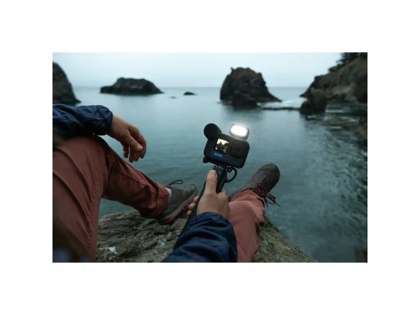 GoPro HERO12 Black Creator Edition Action-Kamera + Thermobecher.