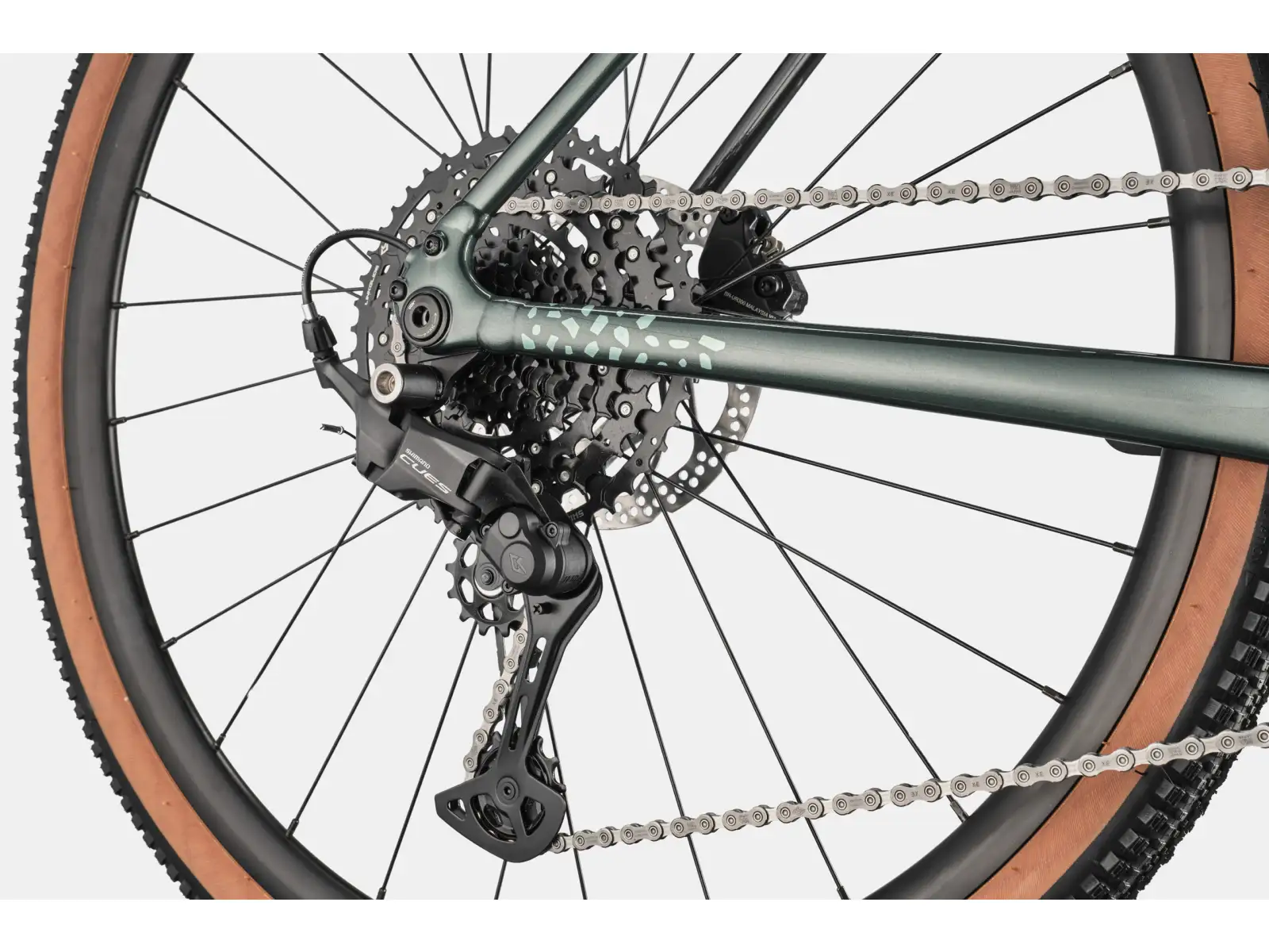 Cannondale Topstone CAAD 3 CUES 1X FlatBar Gravelbike Tech Green