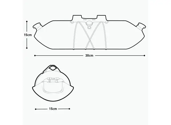 Evoc Handlebar Pack BOA WP 5 Lenkertasche Black