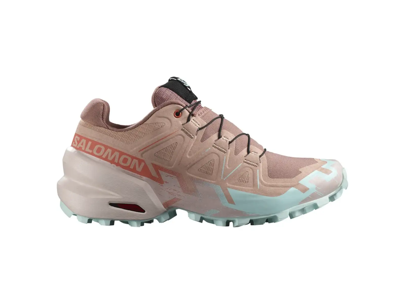 Salomon Speedcross 6 Damen-Laufschuhe Mahogany Rose