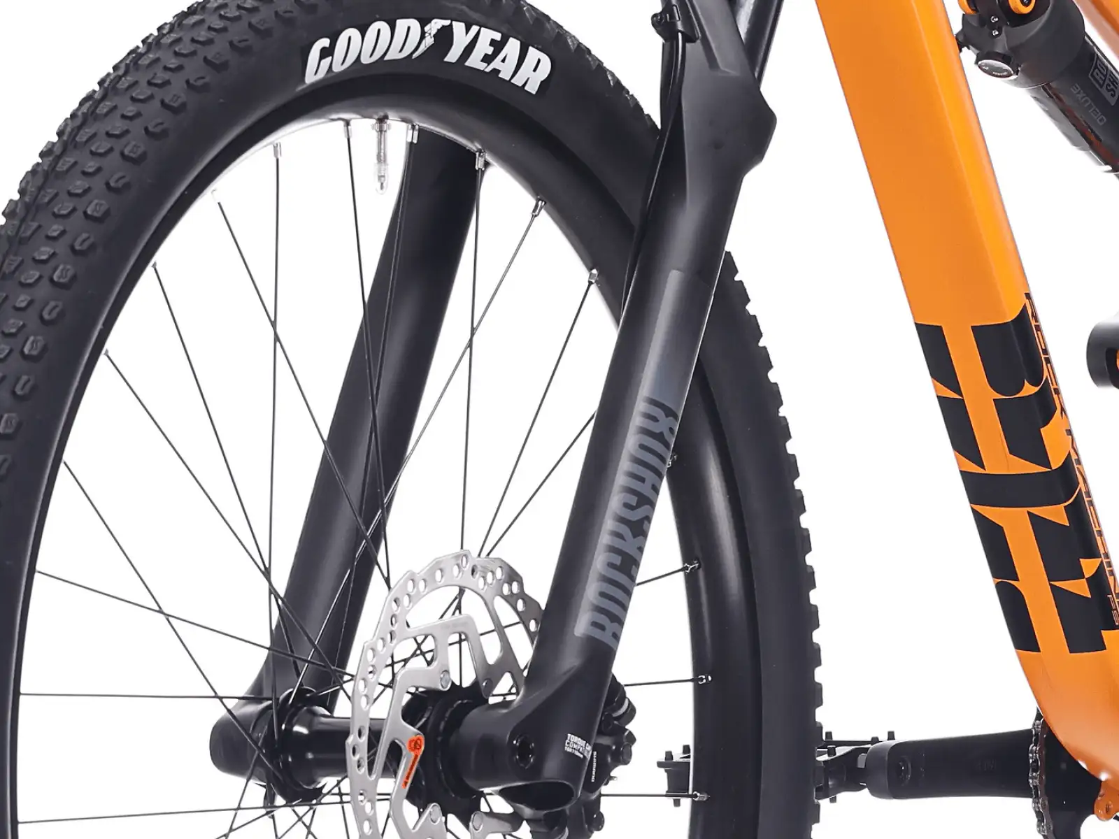 Rock Machine Blizz FS 30-27 Mountainbike Matte Lava Orange