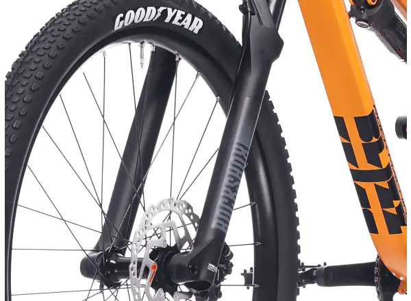 Rock Machine Blizz FS 30-27 Mountainbike Matte Lava Orange