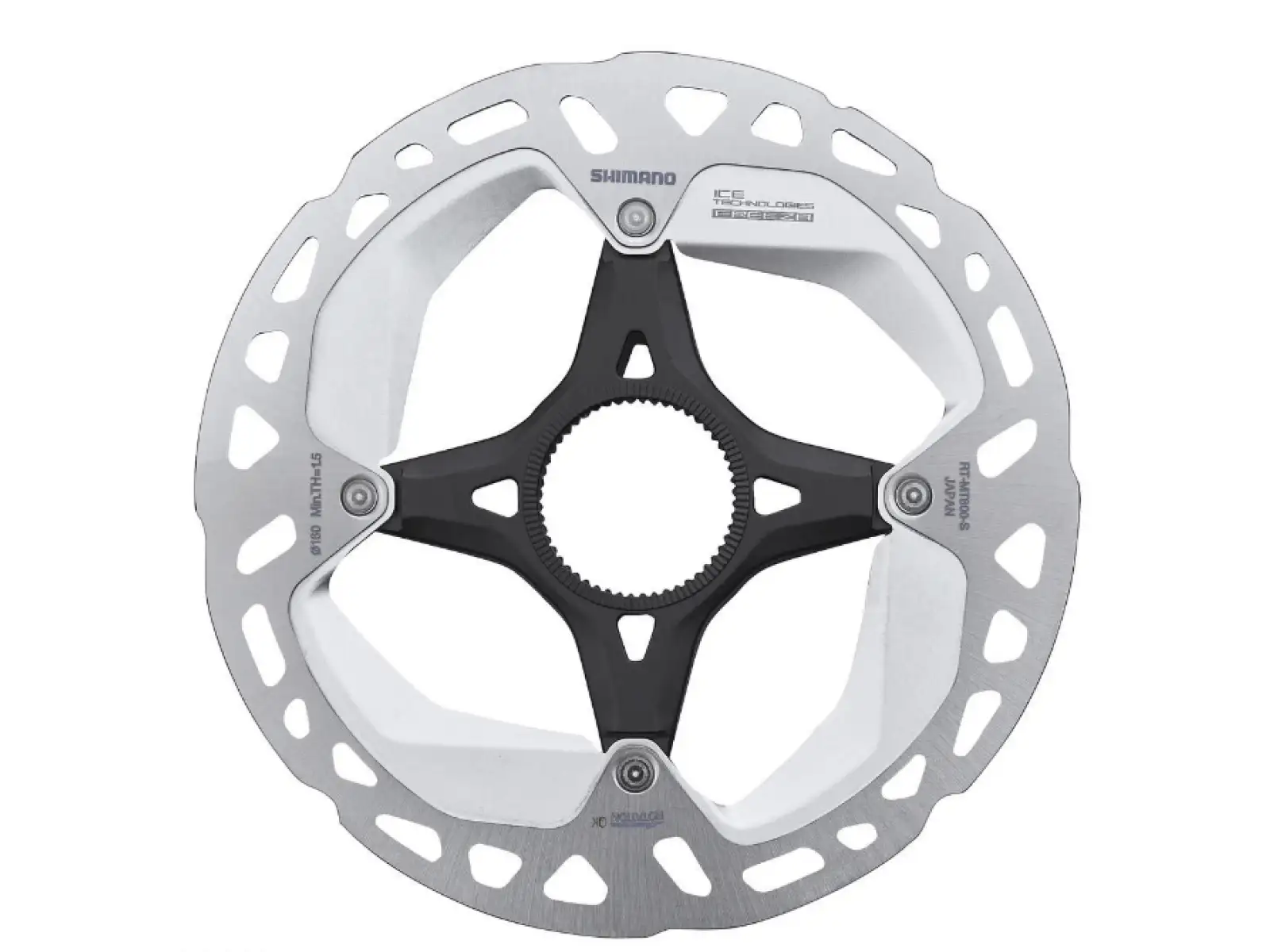 Shimano RT-MT800 CL Bremsscheibe 160 mm - Interne Verzahnung