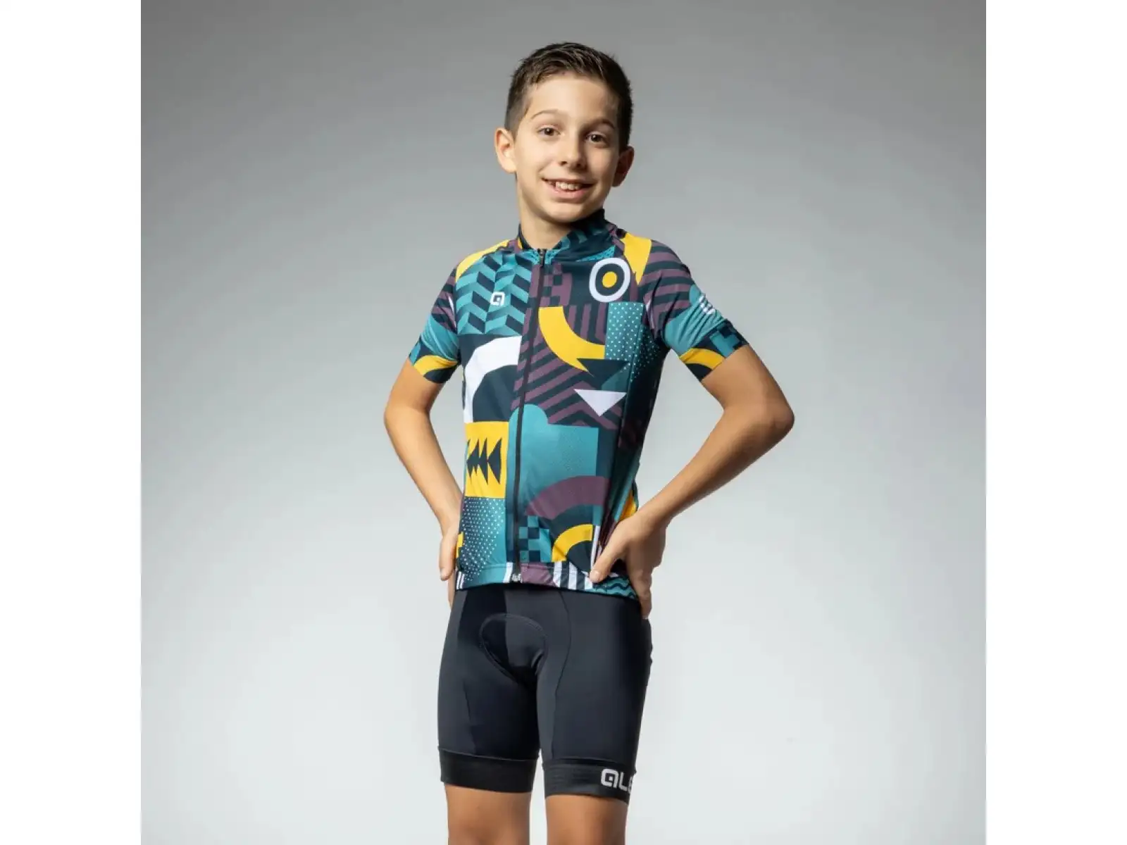 Alé Kid Games Kinder Trikot Cocoa Brown