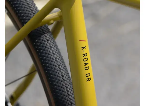 Superior X-Road 6.5 GR Gravelbike in mattem Senf/Schwarz