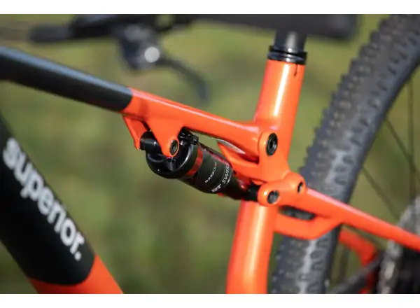 Superior XF 9.6 RC Mountainbike Glänzend Rot/Schwarz