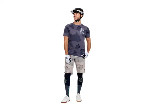 Troy Lee Designs Skyline Pro Herren-Trikot Kurzarm Flow Camo Carbon