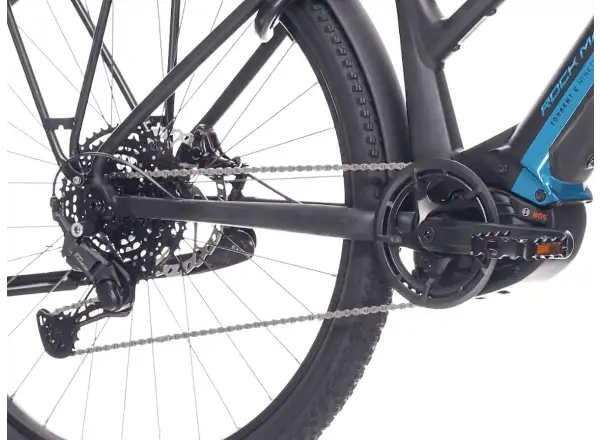 Rock Machine Torrent e90-29 B Touring Easy Entry E-Bike Matte Black / Petrol.