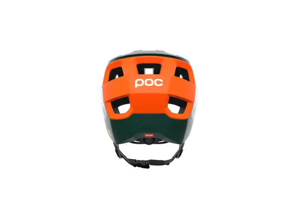 POC Kortal Race MIPS MTB Helm Pargasite Green Matt/Fluorescent Orange Matt
