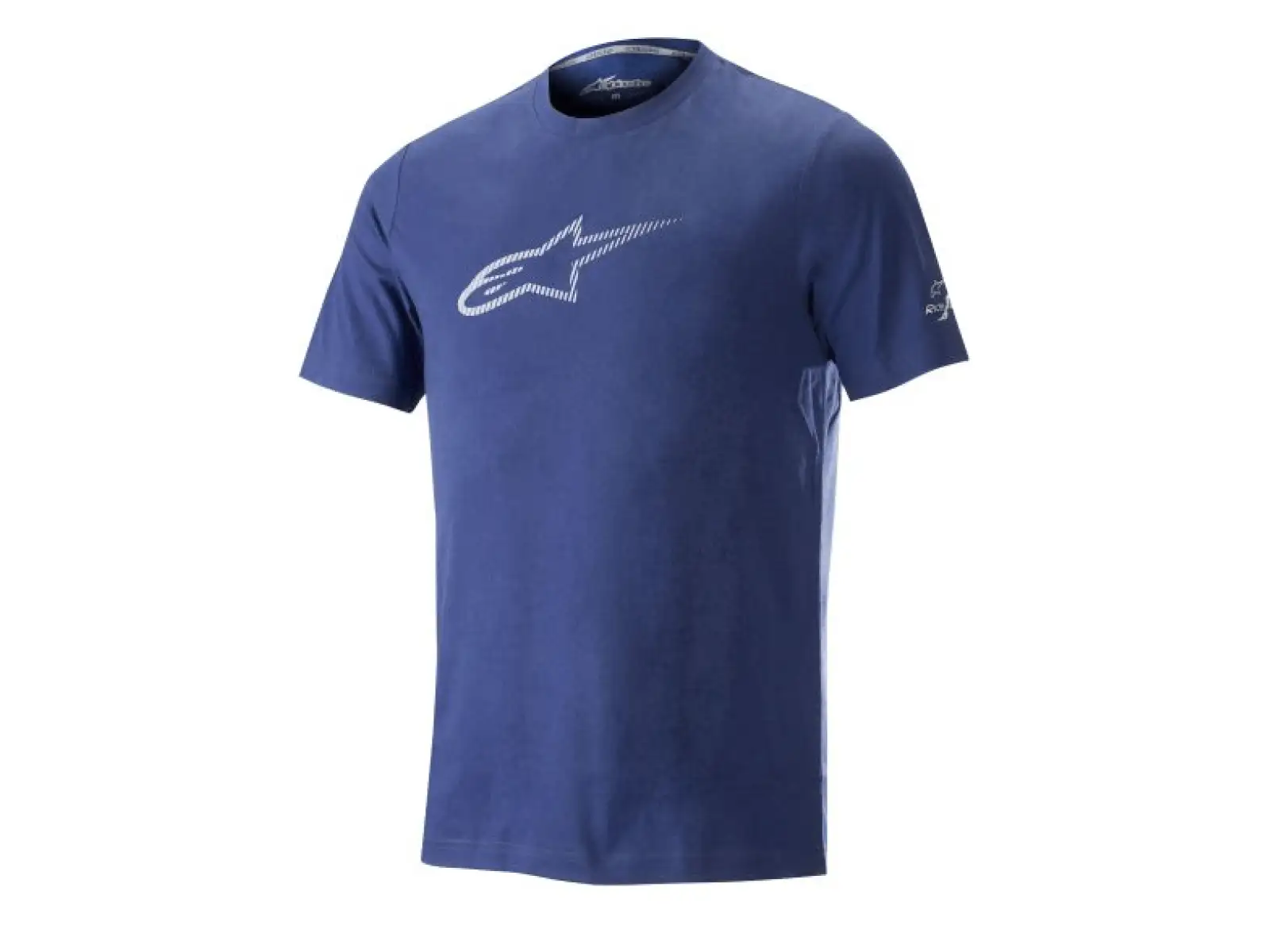 Alpinestars Ageless V2 Tech Herren T-Shirt mit kurzen Ärmeln in Mittelblau.