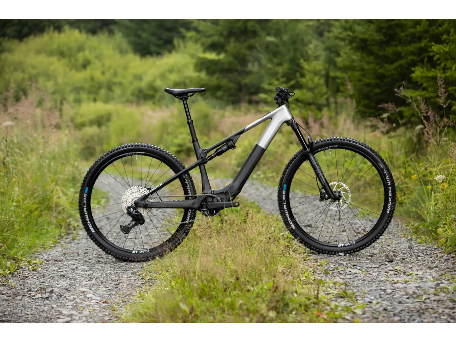 Superior iXF 9.7 vollgefedertes E-Bike Gloss Chrome / Matte