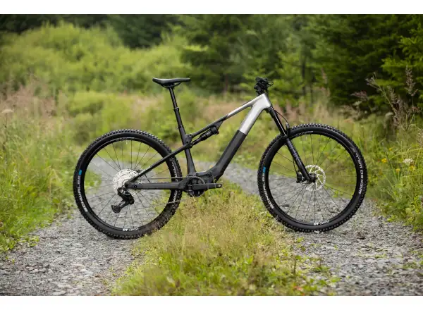 Superior iXF 9.7 vollgefedertes E-Bike Gloss Chrome / Matte