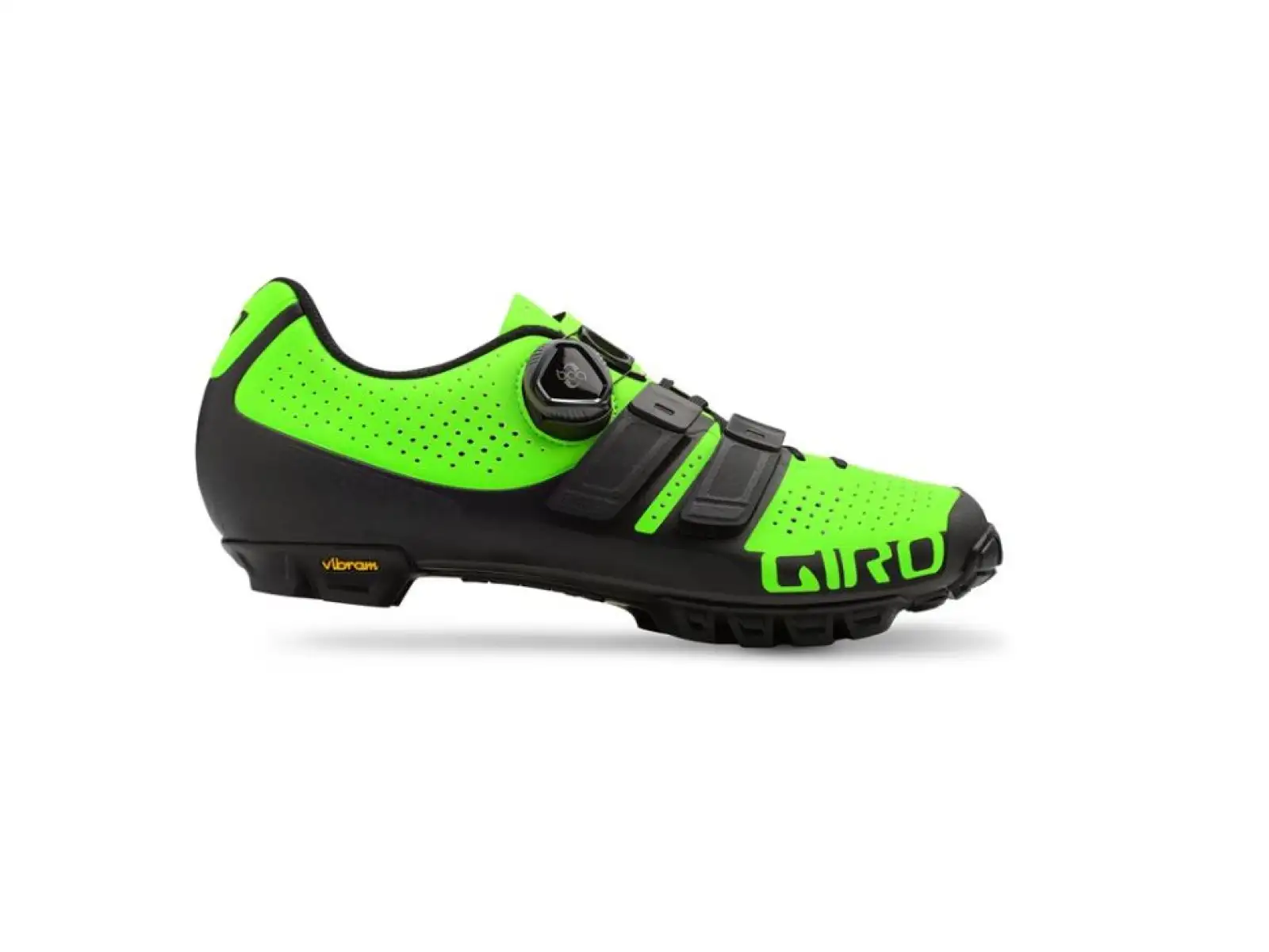GIRO Code Techlace MTB Herren Fahrradschuhe Lime/Schwarz