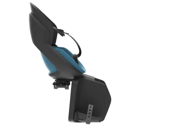 Prodigee Icon Kindersitz hinten am Gepäckträger schwarz/blau