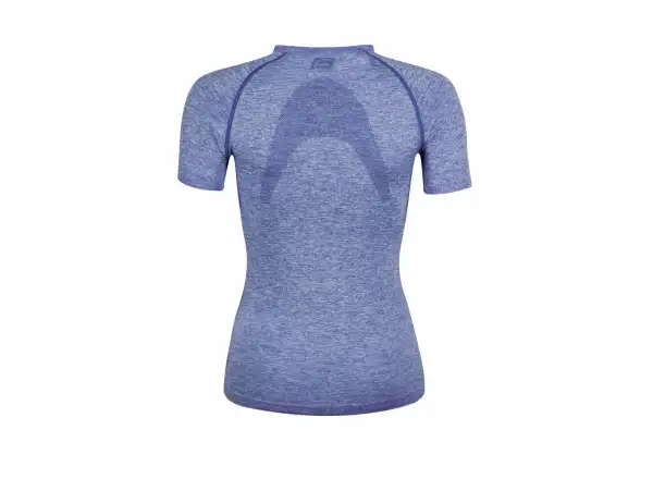 Force F Soft Lady Funktions-T-Shirt mit kurzen Ärmeln in Blau.