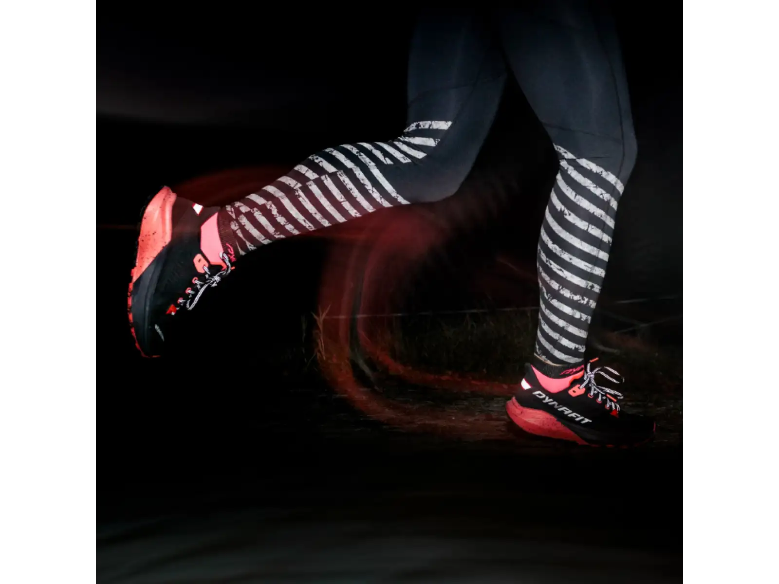 Dynafit Trail Reflective Damen-Leggings Black Out