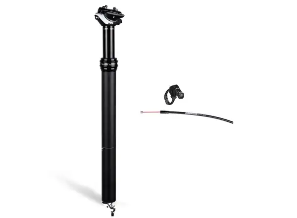 Kind Shock LEV Carbon Ci Integra Remote 65mm 31,6x410 mm Teleskop-Sattelstütze