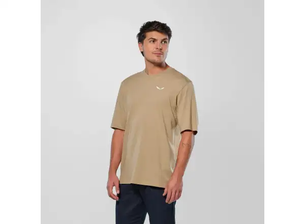 Salewa Eagle Glacier Loose T-shirt Herren T-Shirt Kurzarm Quicksand
