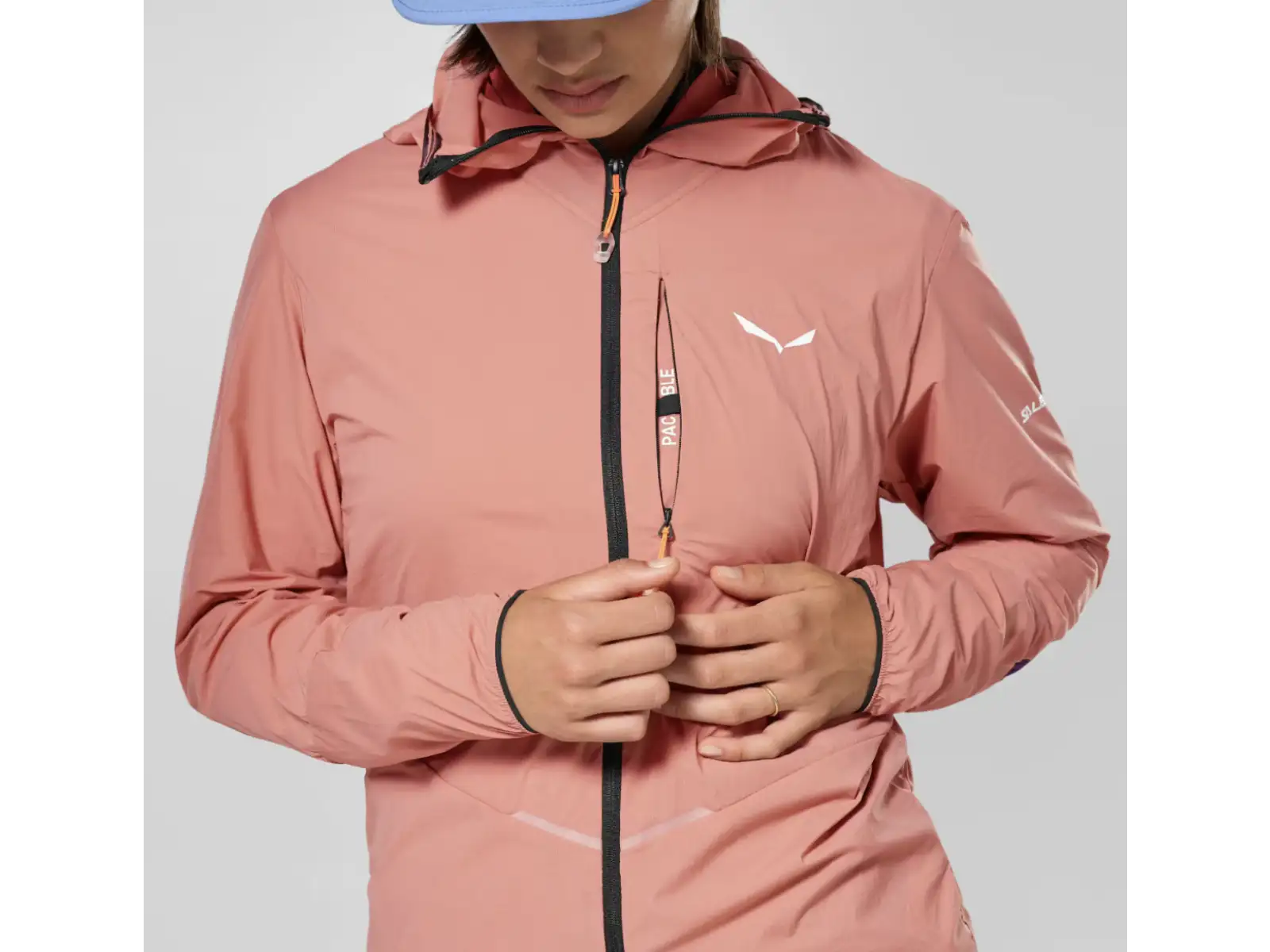 Salewa Pedroc Wind Light Damenjacke Desert Pink