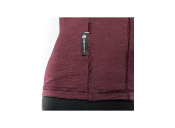 Sensor Merino Air Shirt Damen Langarm Rot