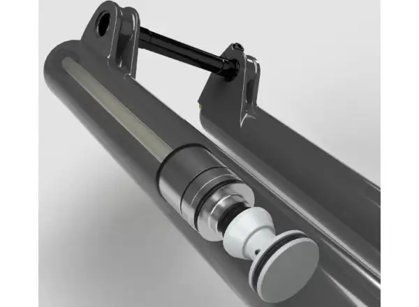 DVO Onyx SC D1 29" gefederte Gabel mit 44 mm Offset in Grün