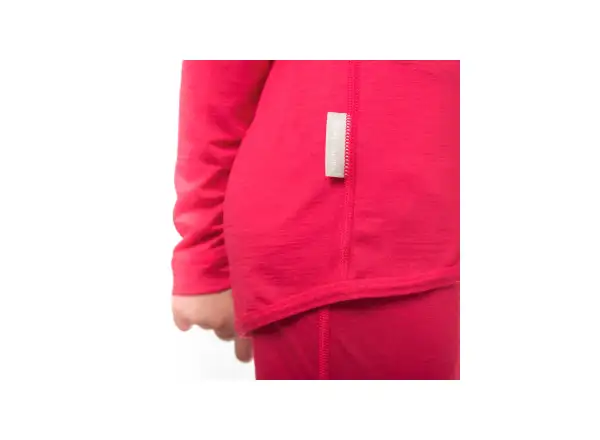 Sensor Merino Air Kinder Set Langarmshirt + Unterhose Magenta