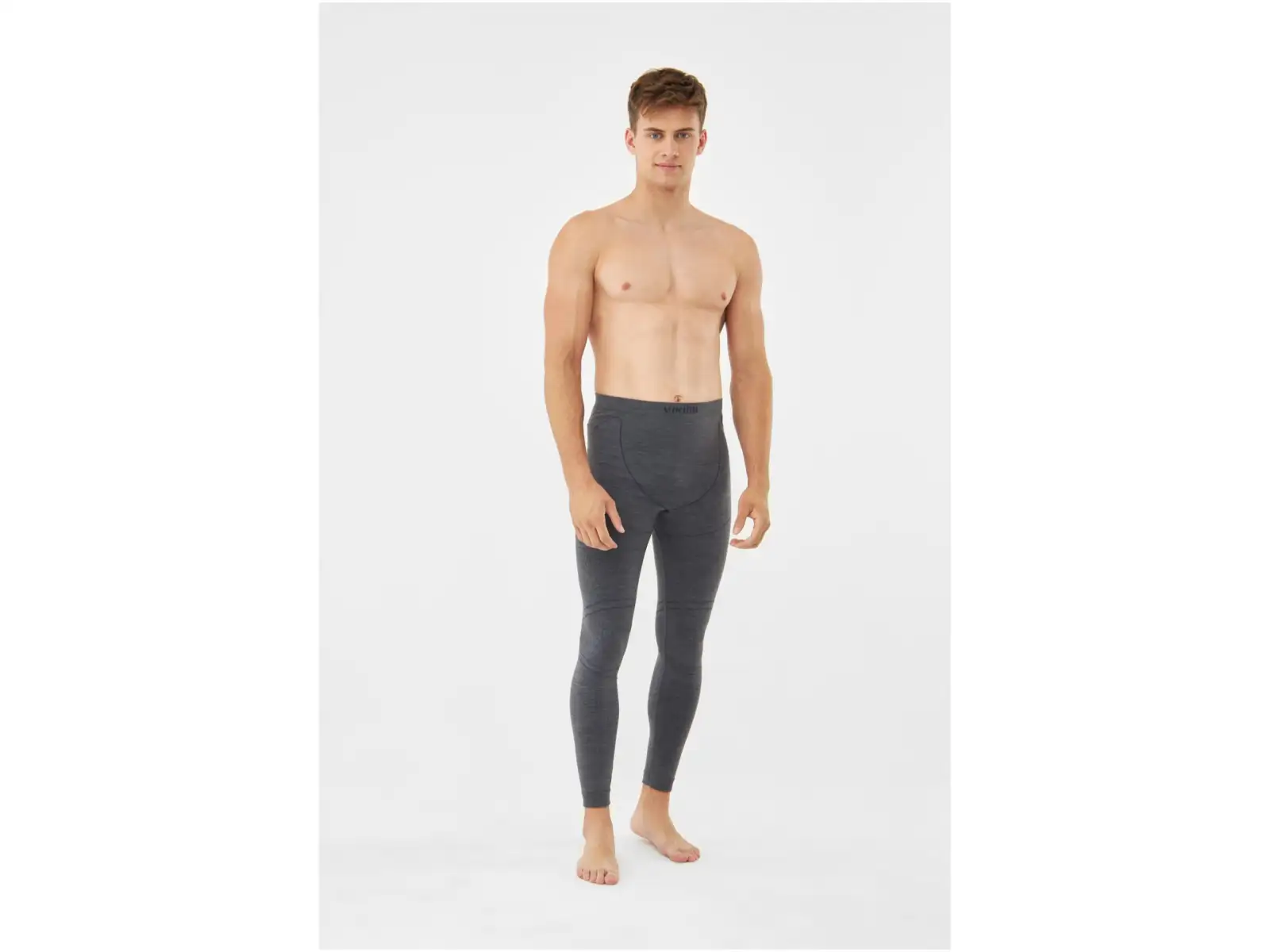 Viking Lan Pro Merino Herrenset Dunkelgrau