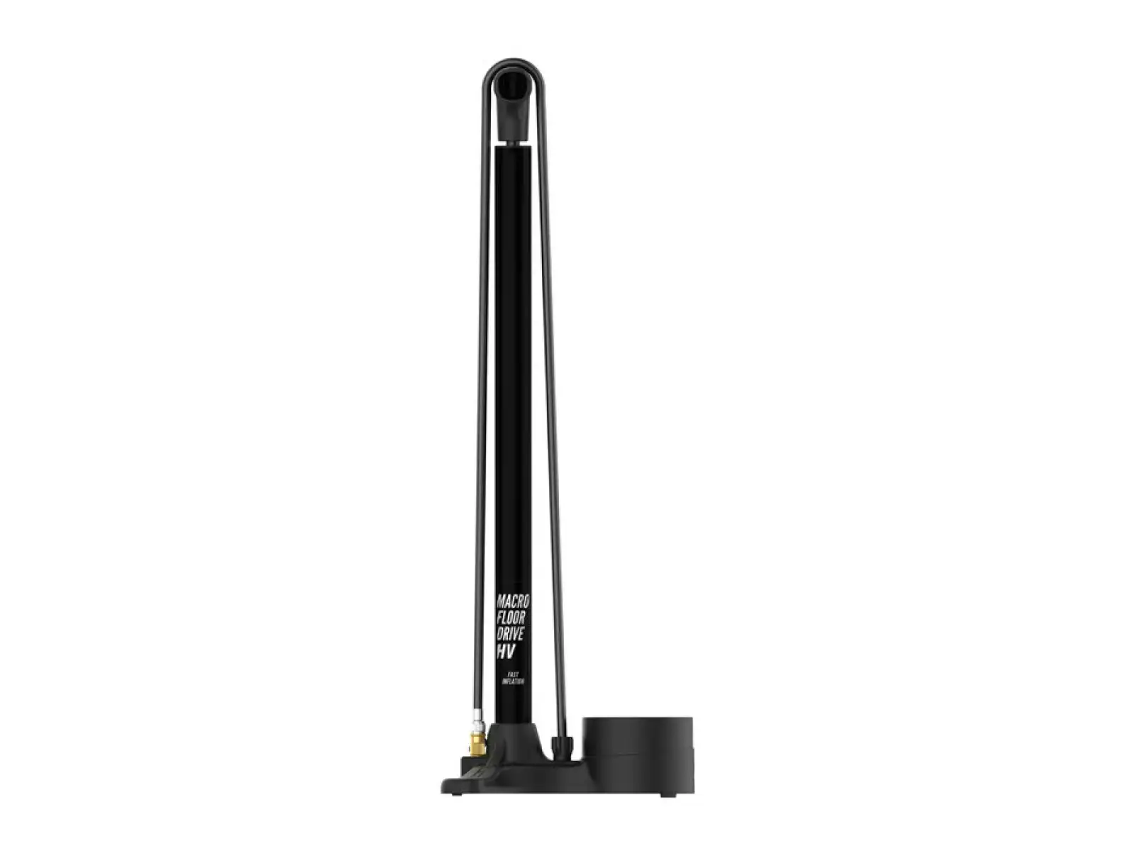 Lezyne Macro HV Floor DRIVE ABS Werkstattpumpe Flat Black