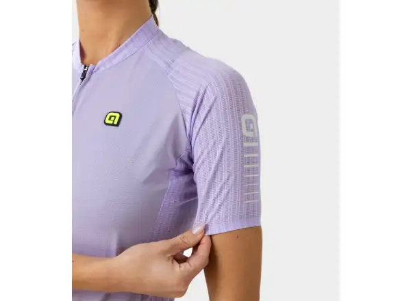 Alé R-EV1 Silver Cooling Damen Kurzarmtrikot lavendel