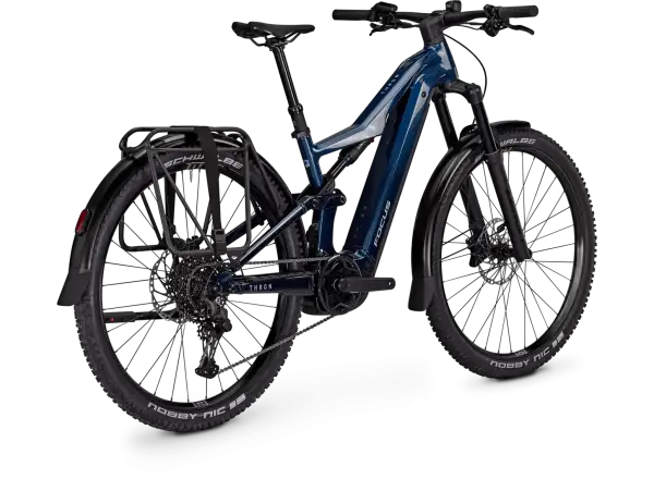 Focus THRON 7 EQP 720Wh vollgefedertes E-Bike Azurblue / Sydneyblue